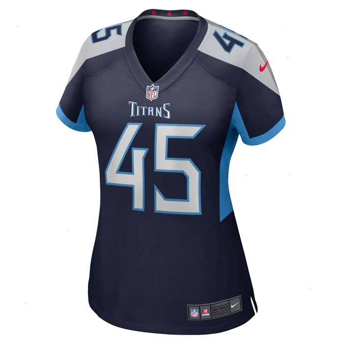 Chance Campbell Tennessee Titans Nike Women's Player Game Jersey - Navy