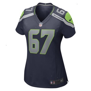 Charles Cross Seattle Seahawks Nike Women's Game Player Jersey - College Navy