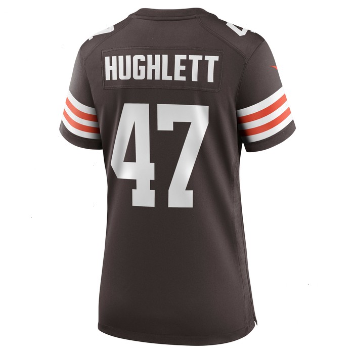 Charley Hughlett Cleveland Browns Nike Women's Game Jersey - Brown