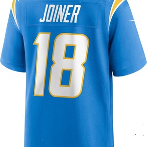 Charlie Joiner Los Angeles Chargers Nike Game Retired Player Jersey - Powder Blue