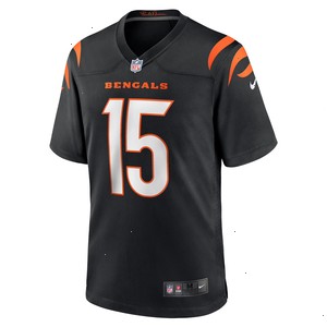 Charlie Jones Cincinnati Bengals Nike Team Game Jersey - Black