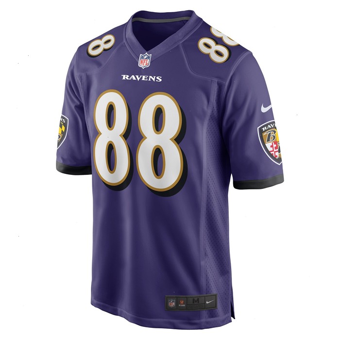 Charlie Kolar Baltimore Ravens Nike Player Game Jersey - Purple