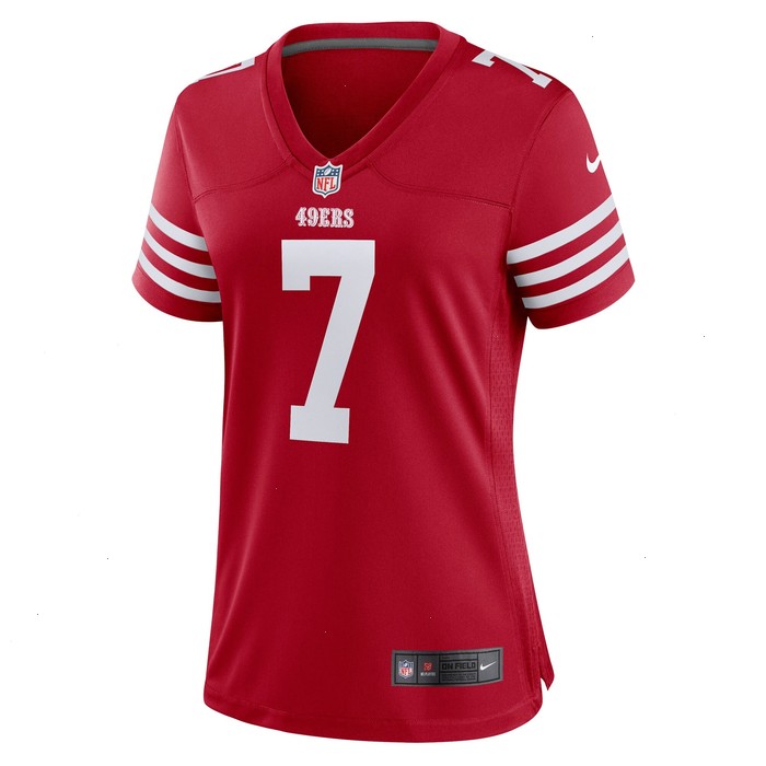 Charvarius Ward San Francisco 49ers Nike Women's Game Player Jersey - Scarlet