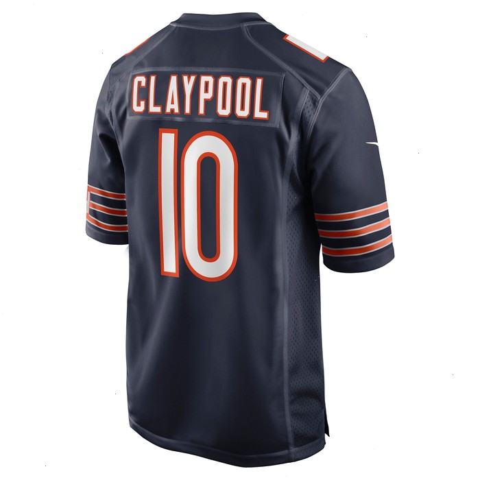 Chase Claypool Chicago Bears Nike Game Player Jersey - Navy