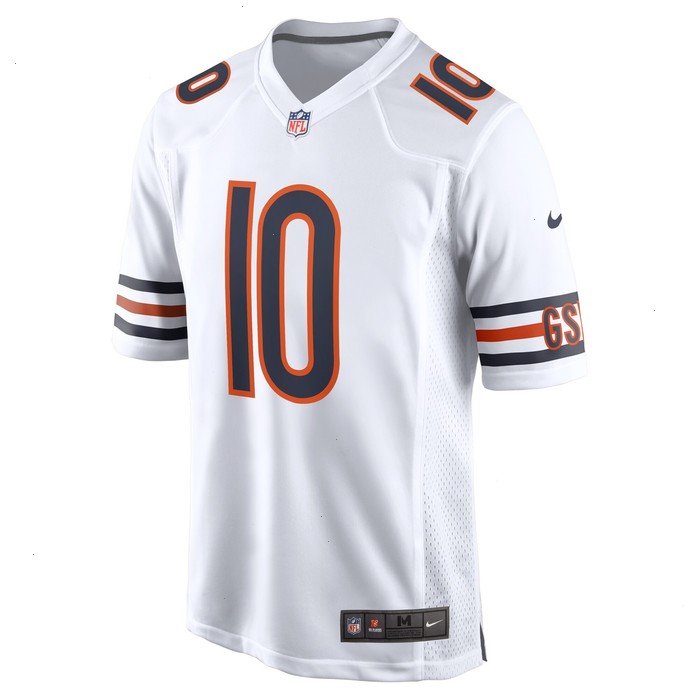 Chase Claypool Chicago Bears Nike Game Player Jersey - White