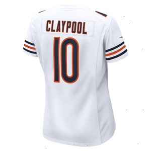 Chase Claypool Chicago Bears Nike Women's Game Player Jersey - White