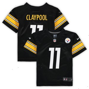 Chase Claypool Pittsburgh Steelers Nike Preschool Game Jersey - Black