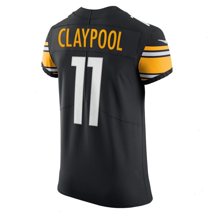 Chase Claypool Pittsburgh Steelers Nike Vapor Elite Player Jersey - Black