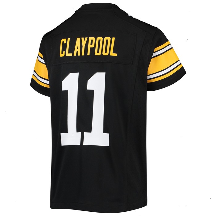 Chase Claypool Pittsburgh Steelers Nike Youth Alternate Game Jersey - Black