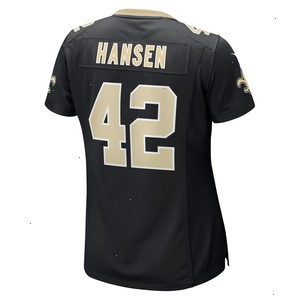 Chase Hansen New Orleans Saints Nike Women's Game Jersey - Black