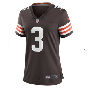 Chase McLaughlin Cleveland Browns Nike Women's Game Jersey - Brown