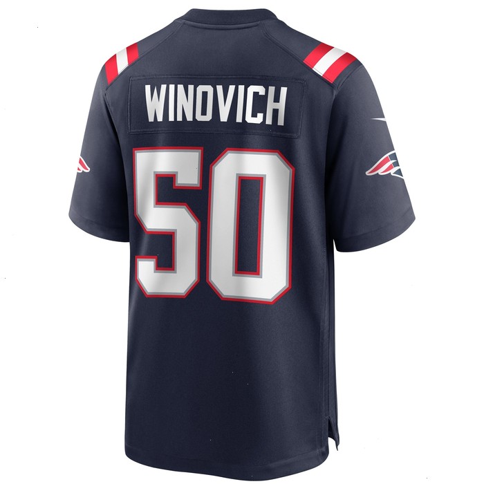 Chase Winovich New England Patriots Nike Game Jersey - Navy