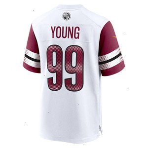 Chase Young Washington Commanders Nike Game Jersey - White