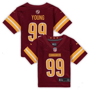 Chase Young Washington Commanders Nike Infant Game Jersey - Burgundy