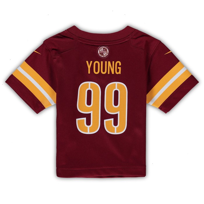 Chase Young Washington Commanders Nike Infant Game Jersey - Burgundy