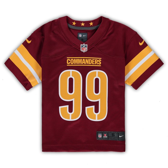 Chase Young Washington Commanders Nike Preschool Game Jersey - Burgundy