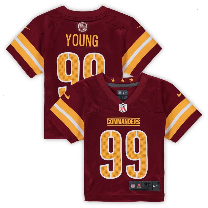 Chase Young Washington Commanders Nike Toddler Game Jersey - Burgundy