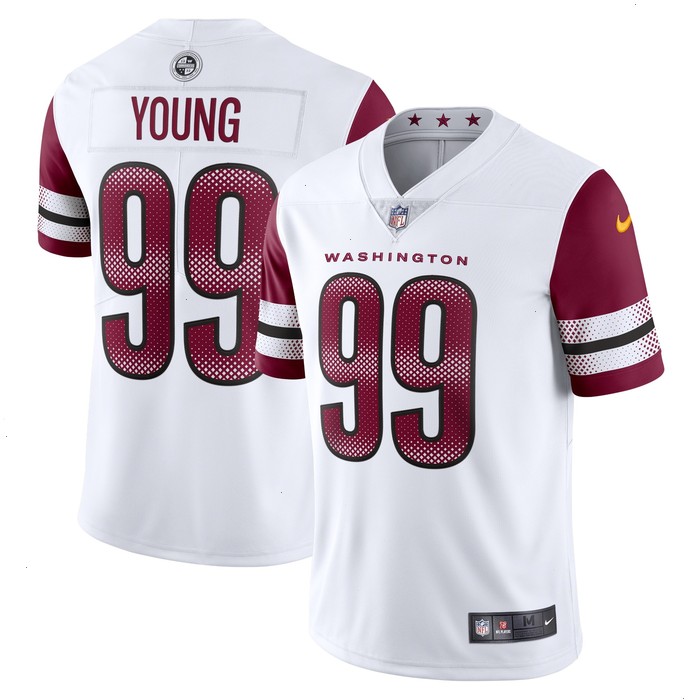 Chase Young Washington Commanders Nike Vapor Limited Jersey - White