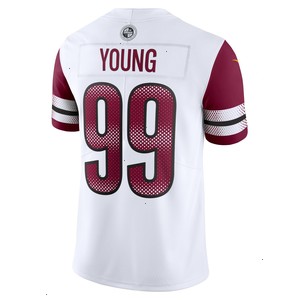 Chase Young Washington Commanders Nike Vapor Limited Jersey - White