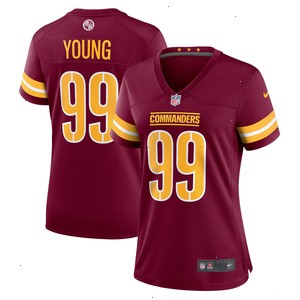 Chase Young Washington Commanders Nike Women's Player Jersey - Burgundy