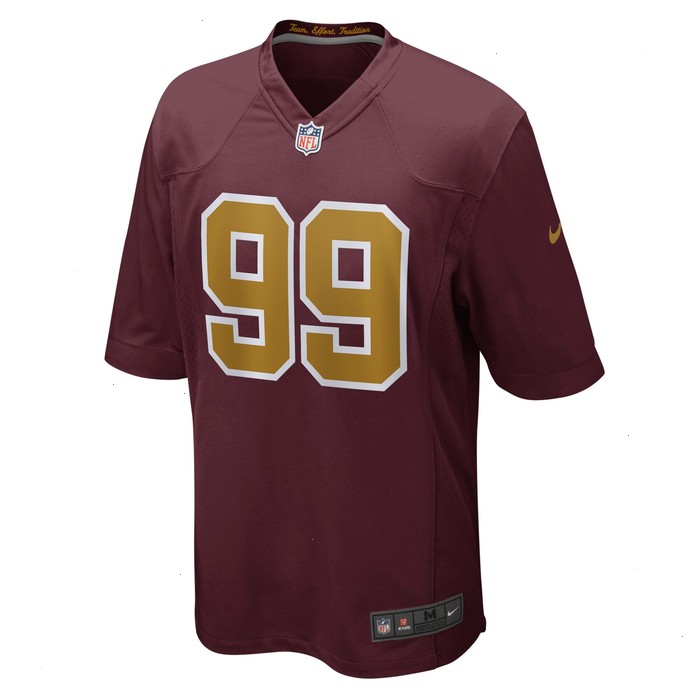 Chase Young Washington Football Team Nike Alternate Game Jersey - Burgundy