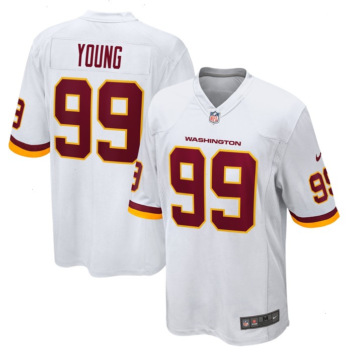 Chase Young Washington Football Team Nike Game Jersey - White