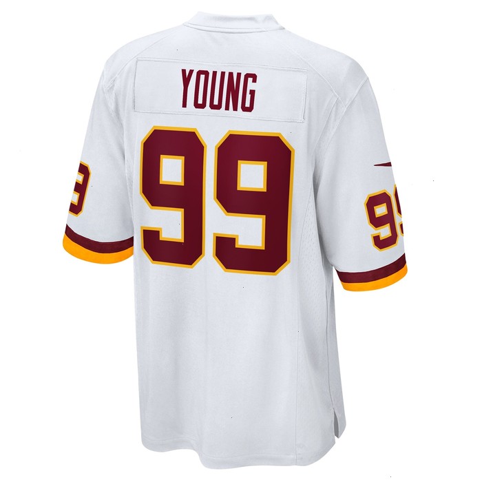 Chase Young Washington Football Team Nike Game Jersey - White