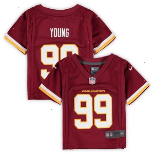 Chase Young Washington Football Team Nike Infant Game Jersey - Burgundy