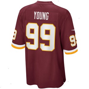 Chase Young Washington Football Team Nike Player Game Jersey - Burgundy