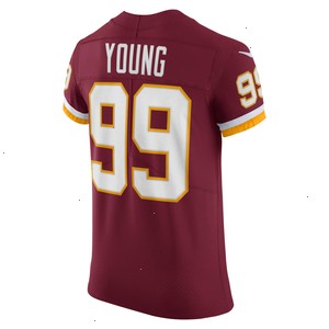 Chase Young Washington Football Team Nike Vapor Elite Player Jersey - Burgundy