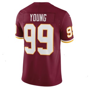 Chase Young Washington Football Team Nike Vapor Limited Jersey - Burgundy