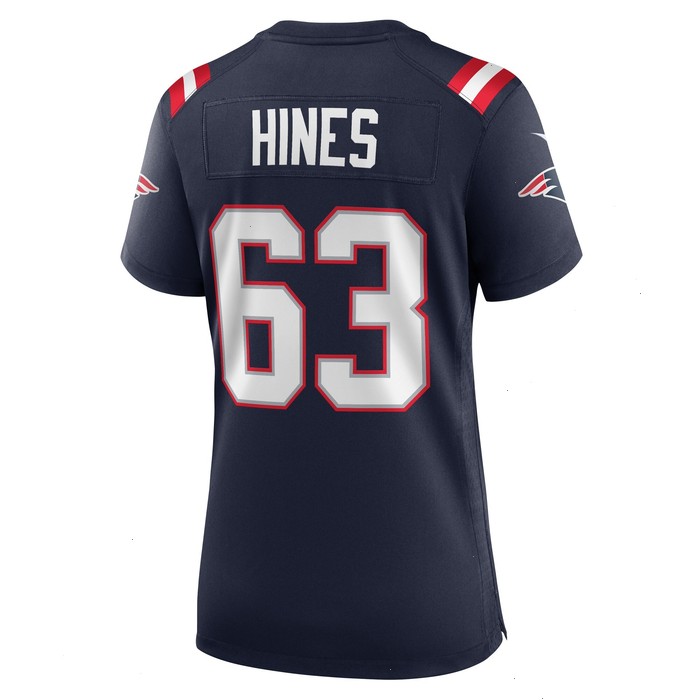 Chasen Hines New England Patriots Nike Women's Game Player Jersey - Navy