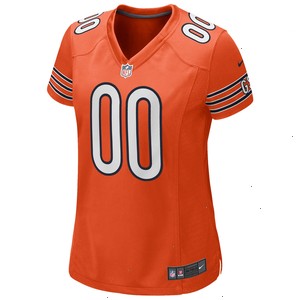 Chicago Bears Nike Women's Alternate Custom Game Jersey - Orange