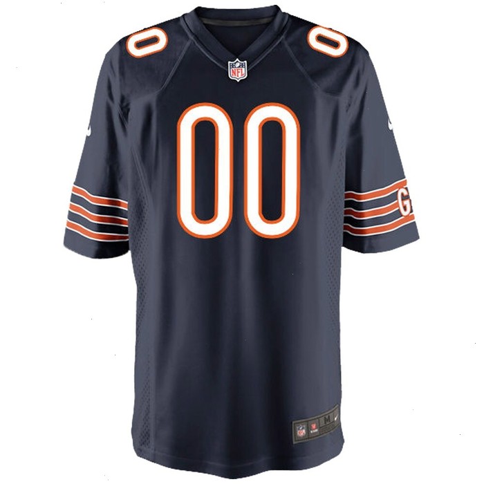 Chicago Bears Nike Youth Custom Game Jersey - Navy