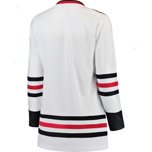 Chicago Blackhawks Fanatics Branded Women's Away Breakaway Jersey - White