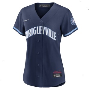 Chicago Cubs Nike Women's City Connect Replica Jersey - Navy