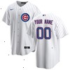 Chicago Cubs Nike Youth Home Replica Custom Jersey - White