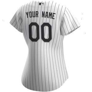 Chicago White Sox Nike Women's Home Replica Custom Jersey - White