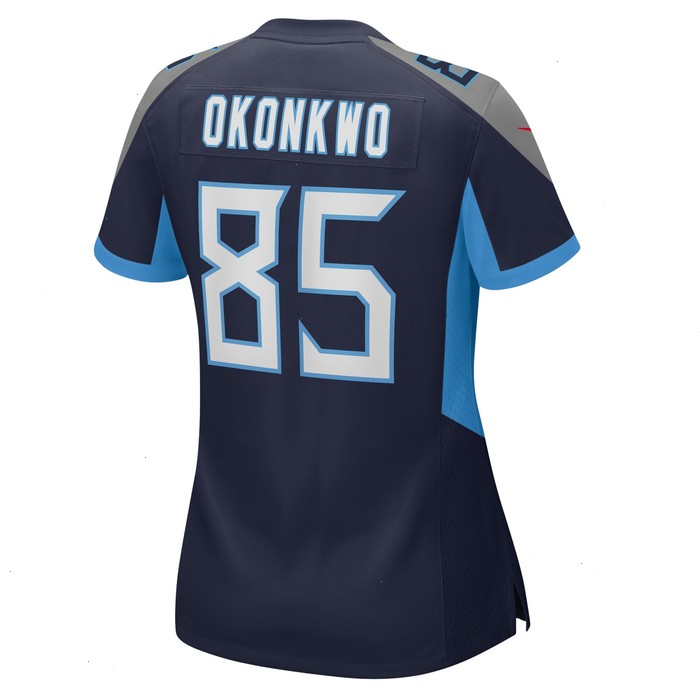 Chigoziem Okonkwo Tennessee Titans Nike Women's Game Player Jersey - Navy