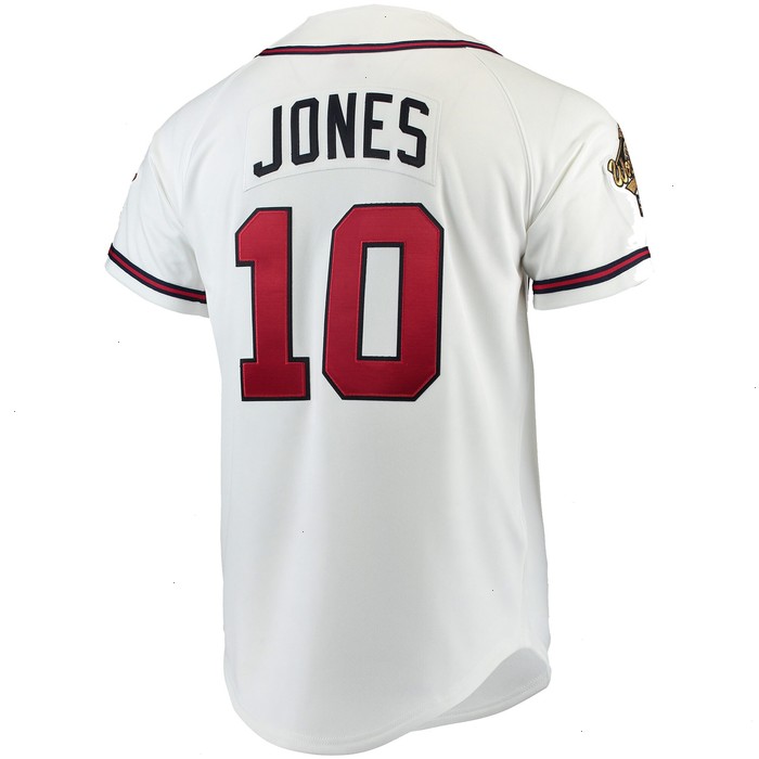 Chipper Jones Atlanta Braves Mitchell & Ness Authentic Jersey - White