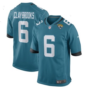 Chris Claybrooks Jacksonville Jaguars Nike Game Player Jersey - Teal