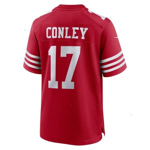 Chris Conley San Francisco 49ers Nike Men's Game Jersey - Scarlet