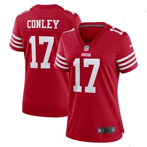 Chris Conley San Francisco 49ers Nike Women's Game Jersey - Scarlet