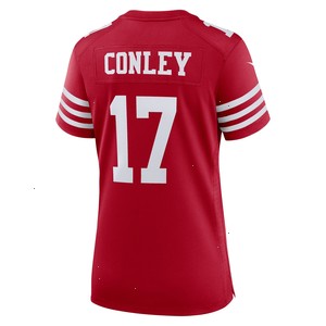 Chris Conley San Francisco 49ers Nike Women's Game Jersey - Scarlet