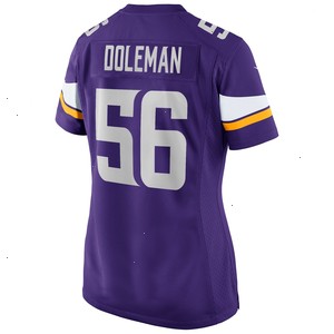 Chris Doleman Minnesota Vikings Nike Women's Game Retired Player Jersey - Purple