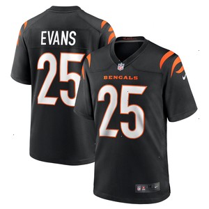 Chris Evans Cincinnati Bengals Nike Game Jersey - Black