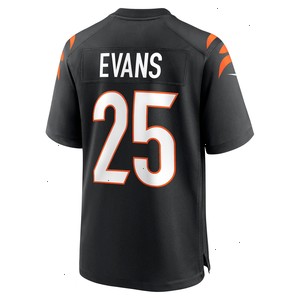 Chris Evans Cincinnati Bengals Nike Game Jersey - Black