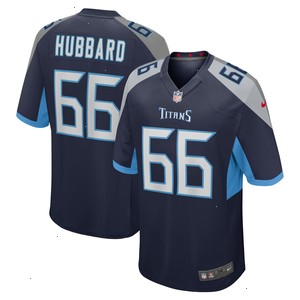 Chris Hubbard Tennessee Titans Nike Team Game Jersey - Navy