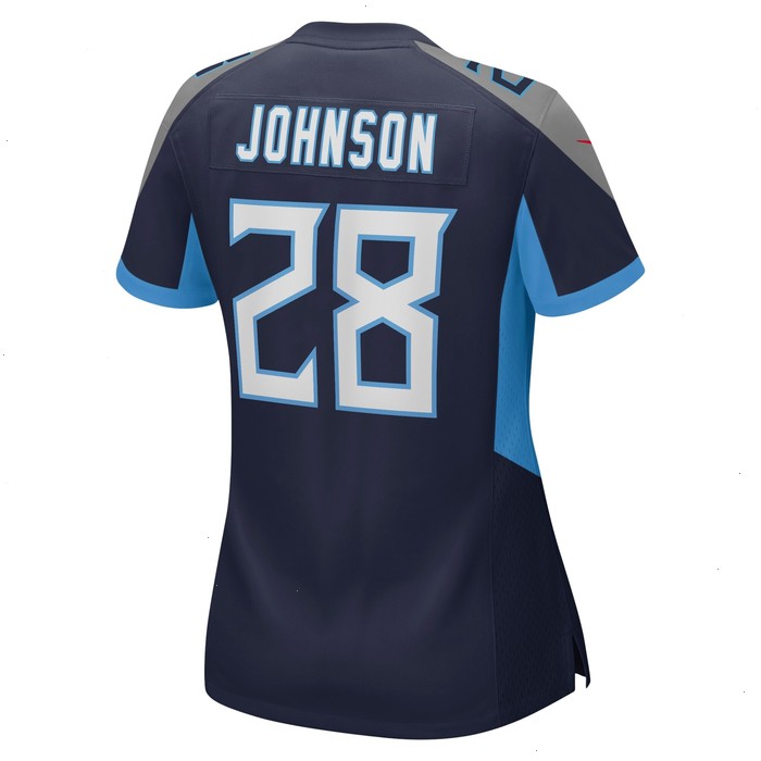 Chris Johnson Tennessee Titans Women's Nike Retired Player Game Jersey - Navy