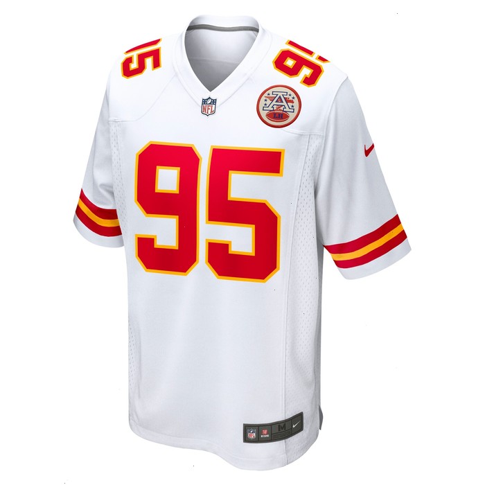 Chris Jones Kansas City Chiefs Nike Game Jersey - White